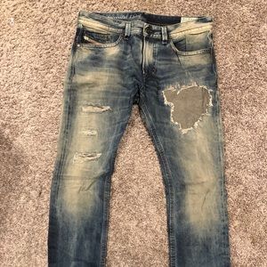 Diesel Thavar 32 x 32 Slim Denim Jeans